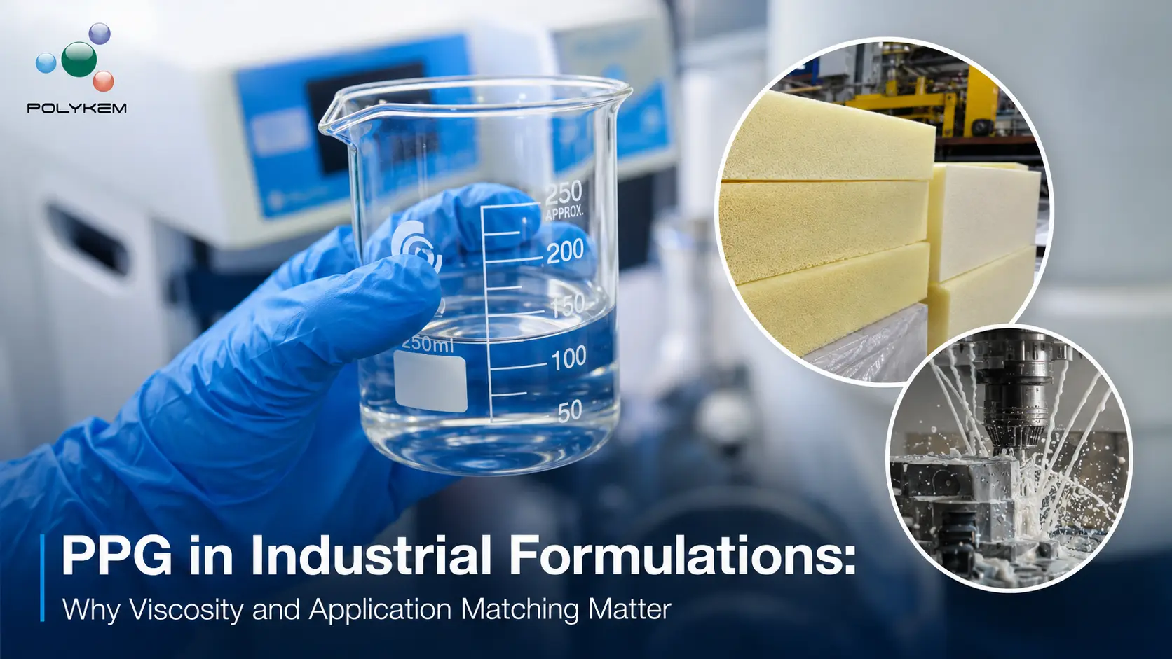 PPG i industrielle formuleringer: Hvorfor viskositet og applikationsmatching betyder noget
