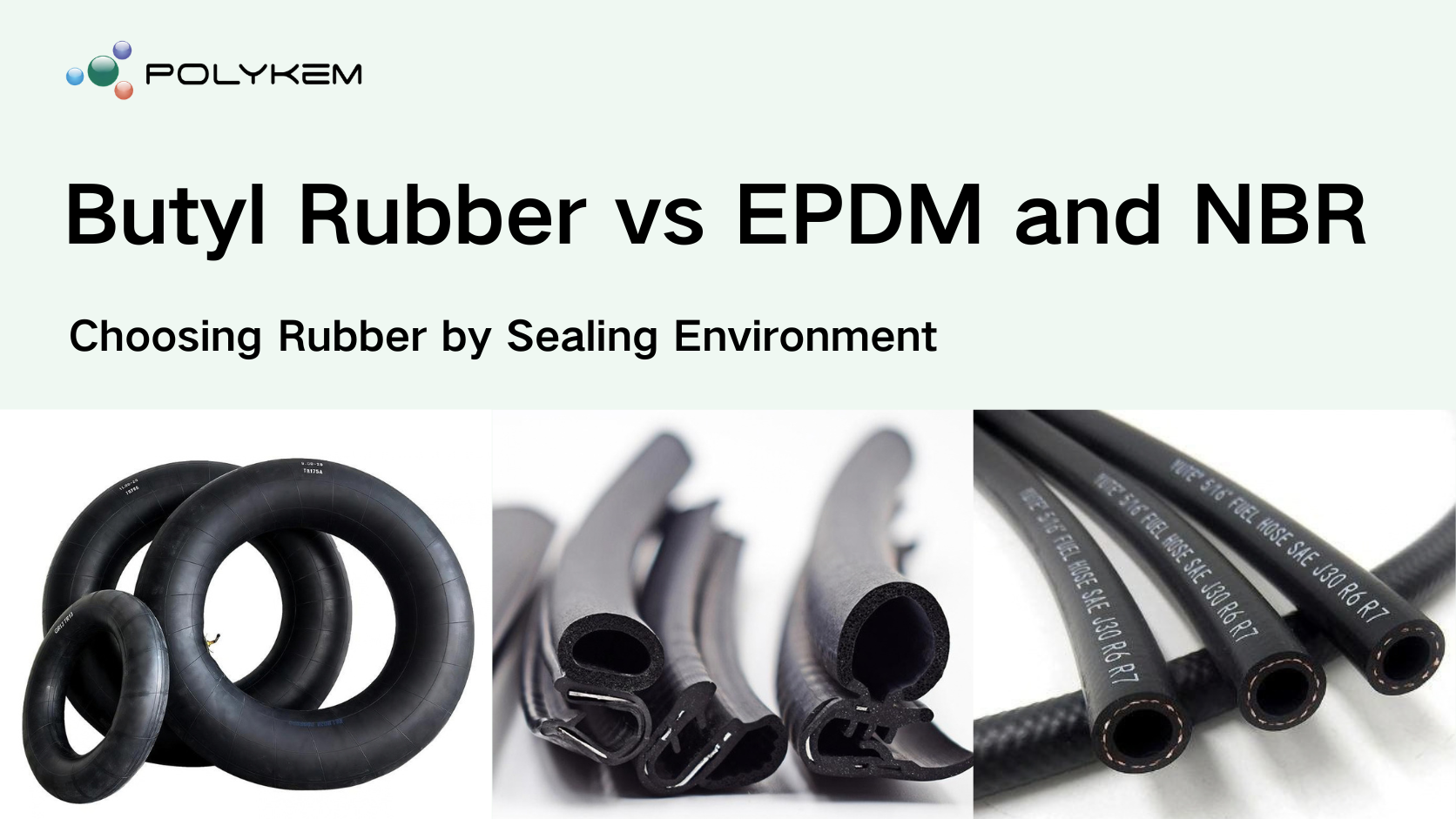 Butylgummi til tætning: Hvordan er det sammenlignet med EPDM og NBR?